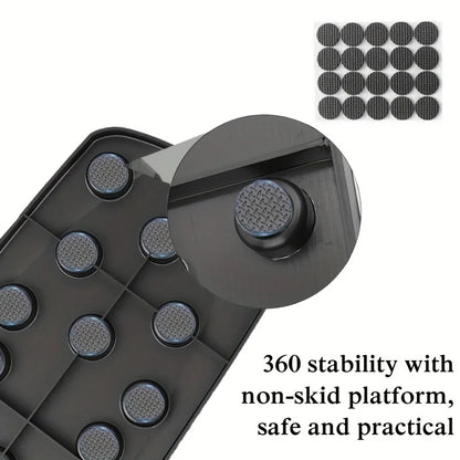 Multi Functional Push up Board Set, Portable Push up Bar, Foldable Fitness Equipment for Chest, Abdominal, Arm/Back Training